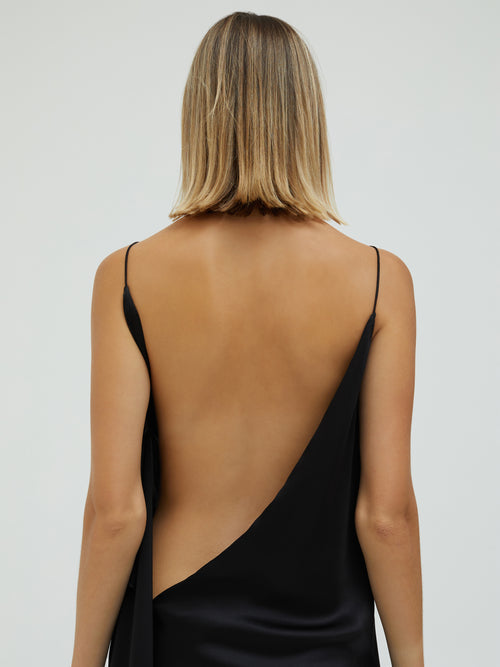 CE Cusco Silk Drape Cami Maxi Dress