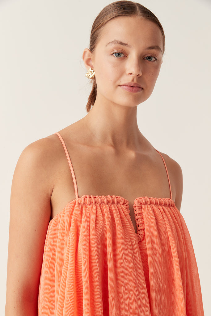 Aj Filigree Sweetheart Midi Dress