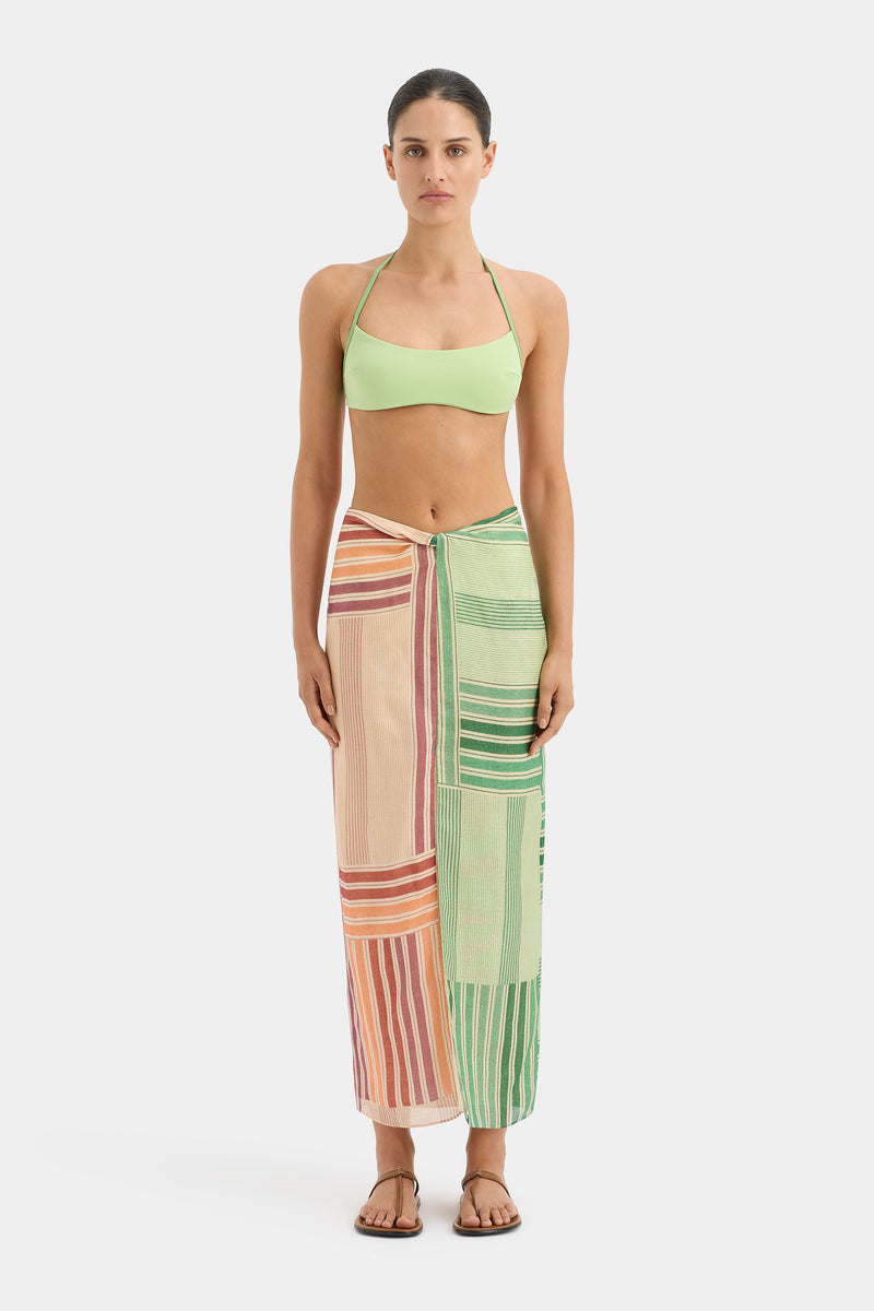 STL Marisol Twist Midi Skirt