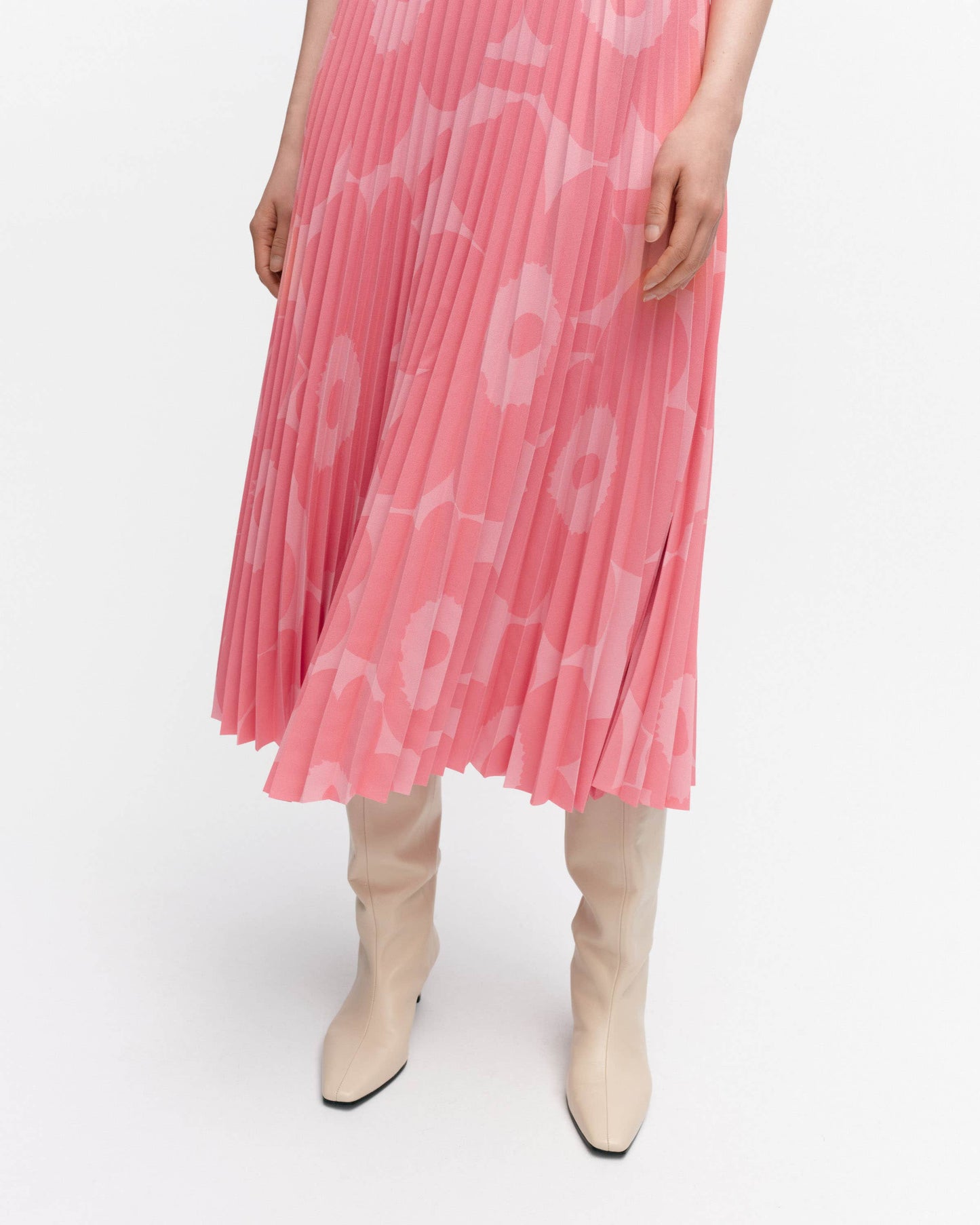 Mrmkk Myy Unikko Pleated Midi Skirt