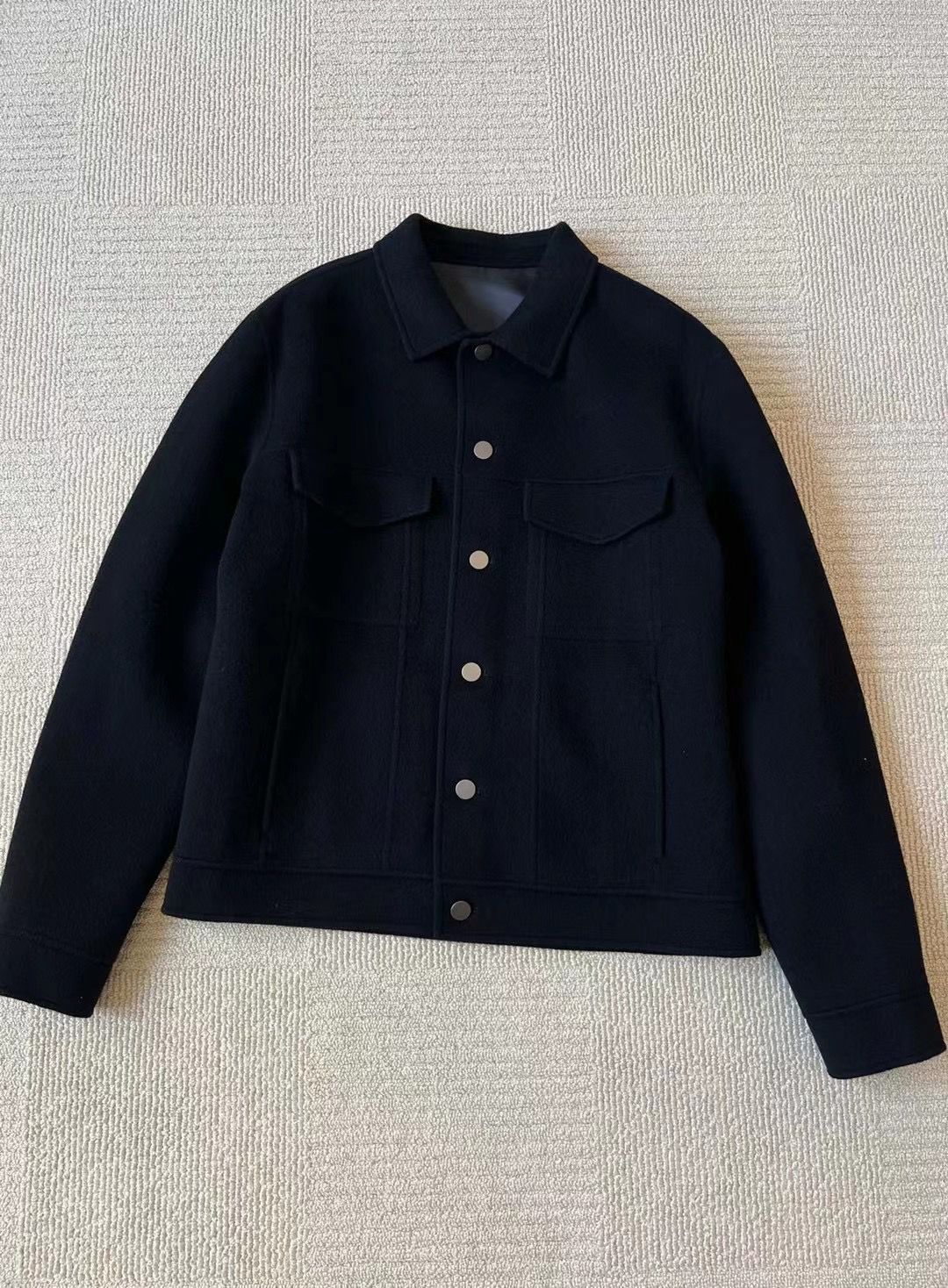 Thry Double Face Wool Cashmere Shirt Jacket