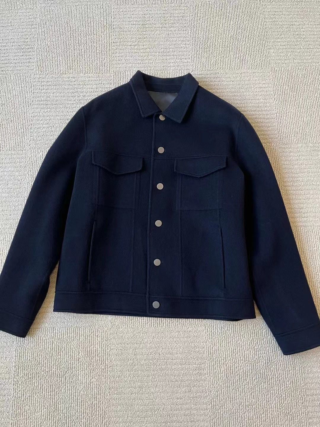 Thry Double Face Wool Cashmere Shirt Jacket