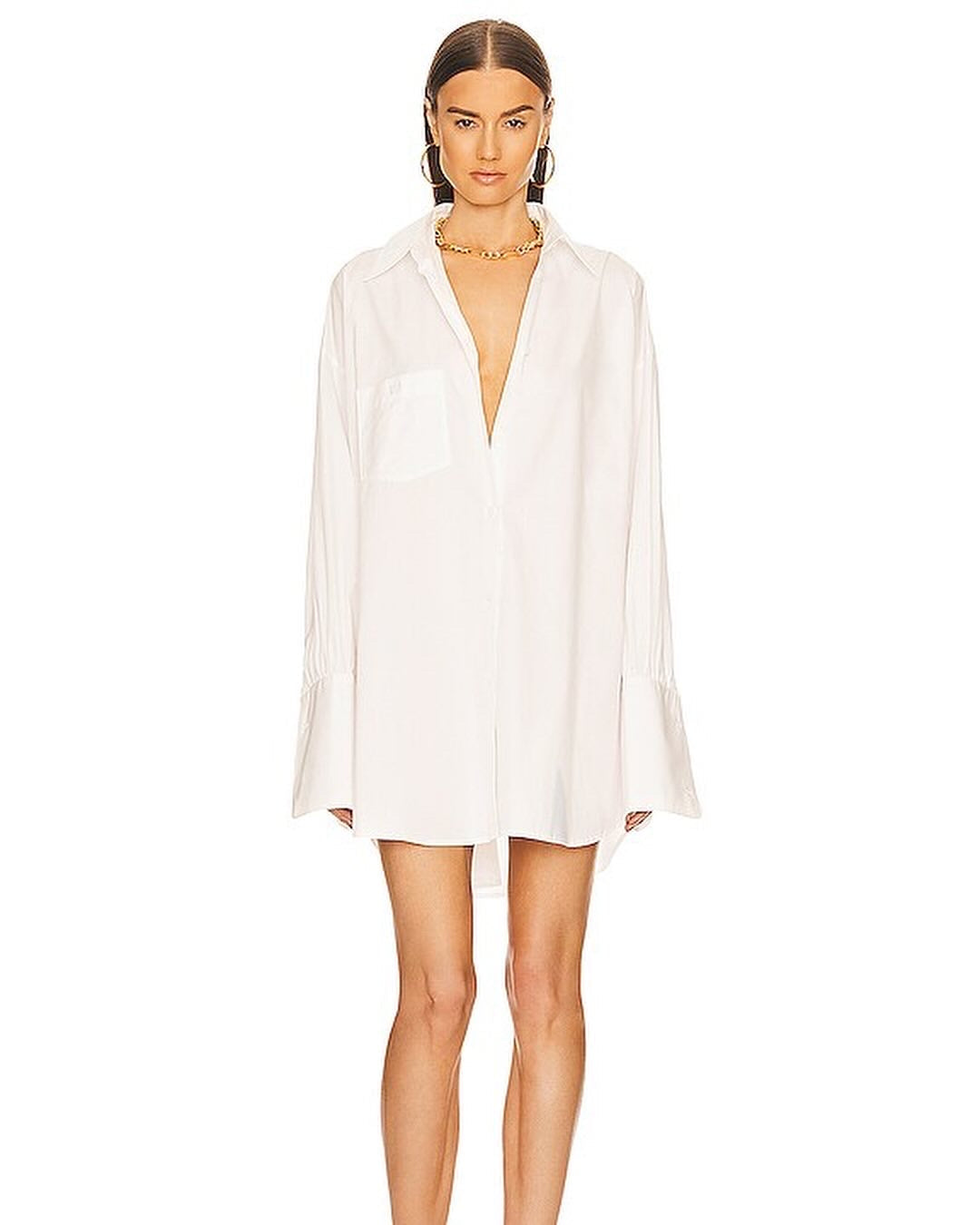 Hls Cotton Poplin Oversized Shirt