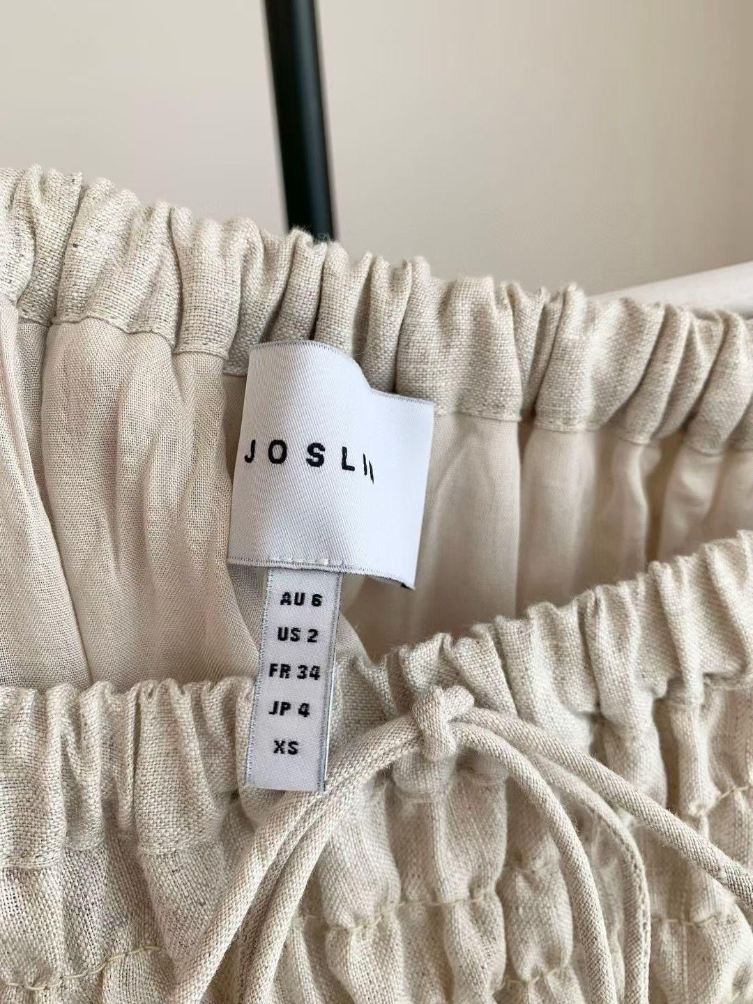 Jsln Kim Tiered Linen Maxi Dress & Skirt