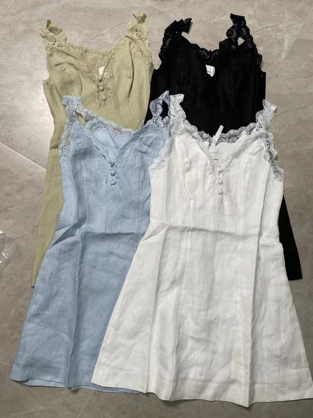 Ref Kaya Linen Mini Dress Cloomers | coralref Ref Kaya Linen Mini Dress Cloomers | coralref