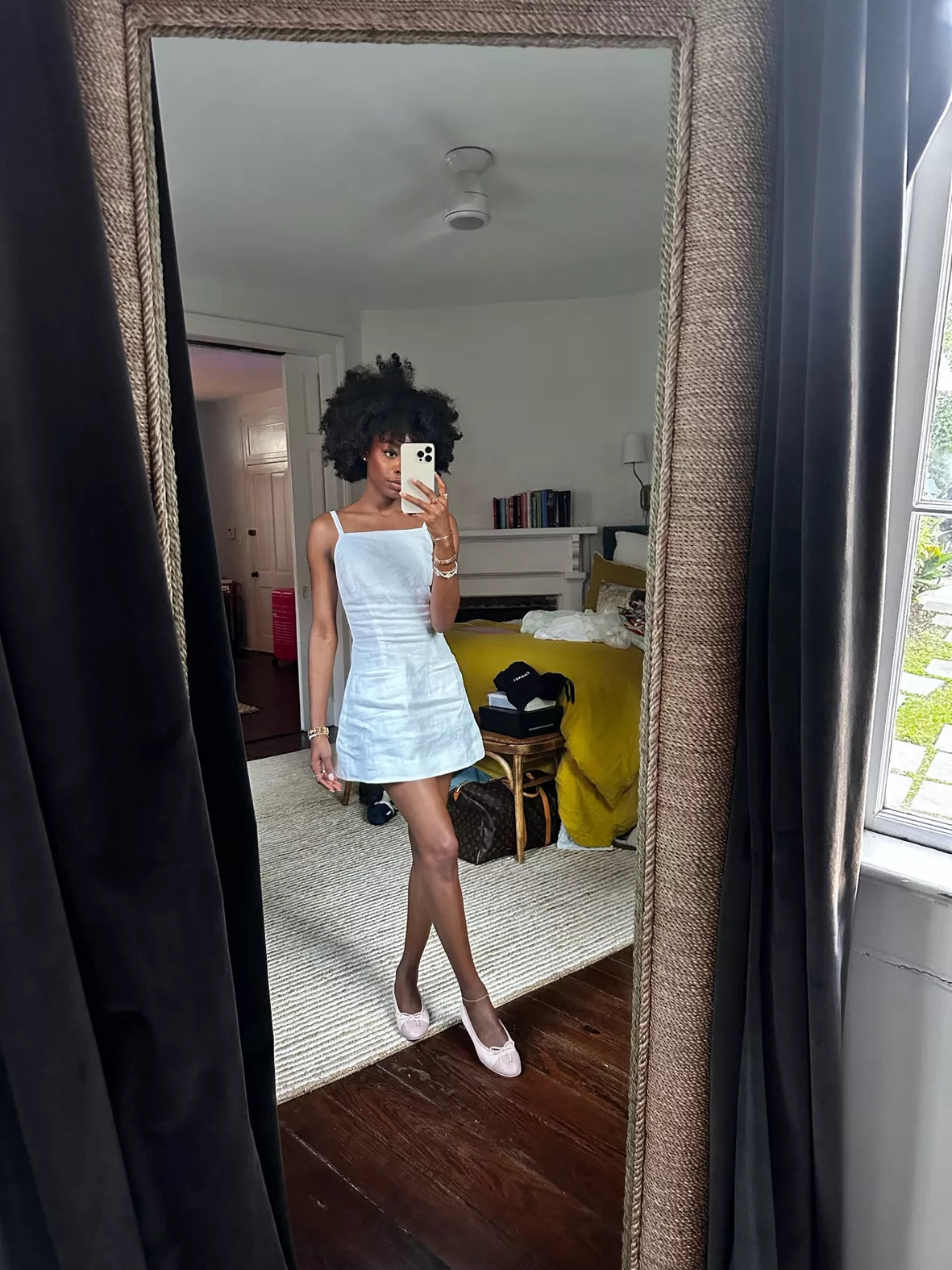 Ref Phillipa Linen Mini Dress