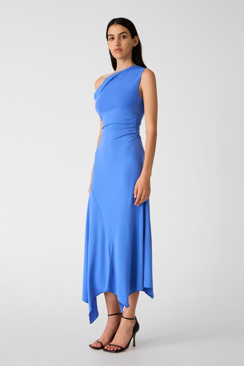 Msh Alma Matte Jersey Midi Dress