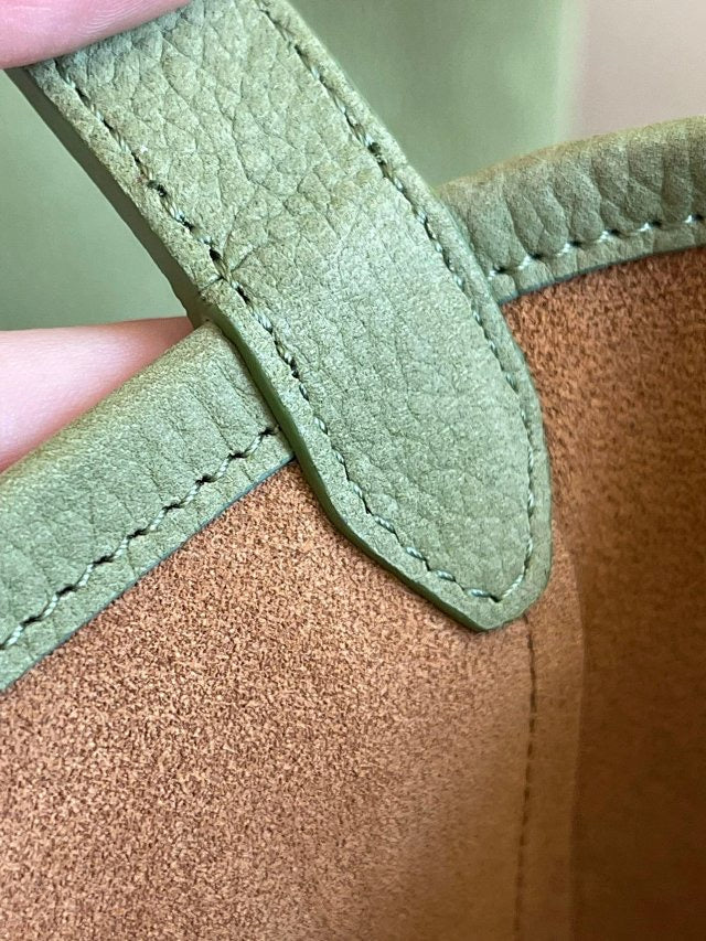 TR N/S Tote Bag Suede - Green