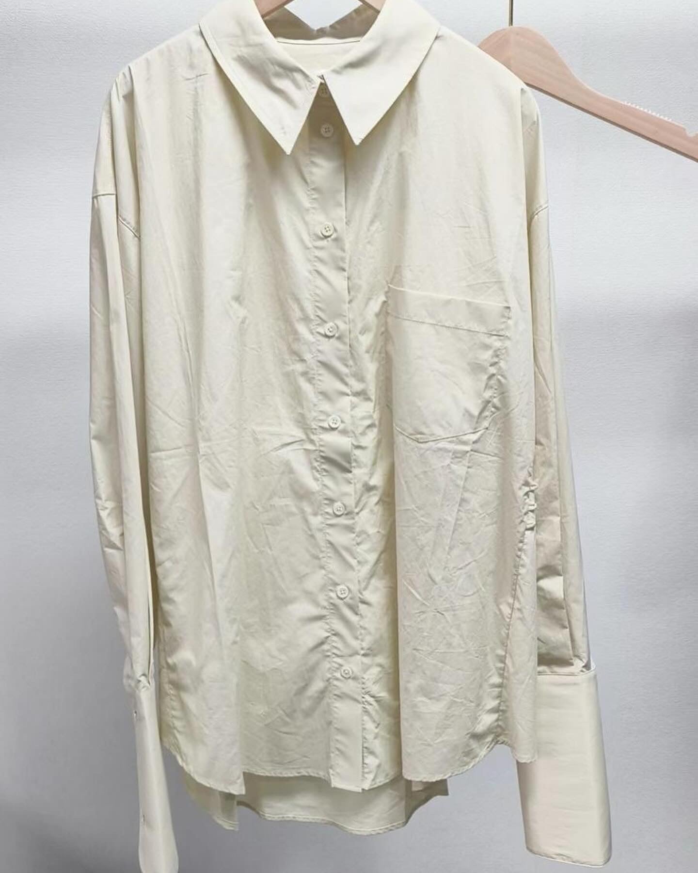 Hls Cotton Poplin Oversized Shirt