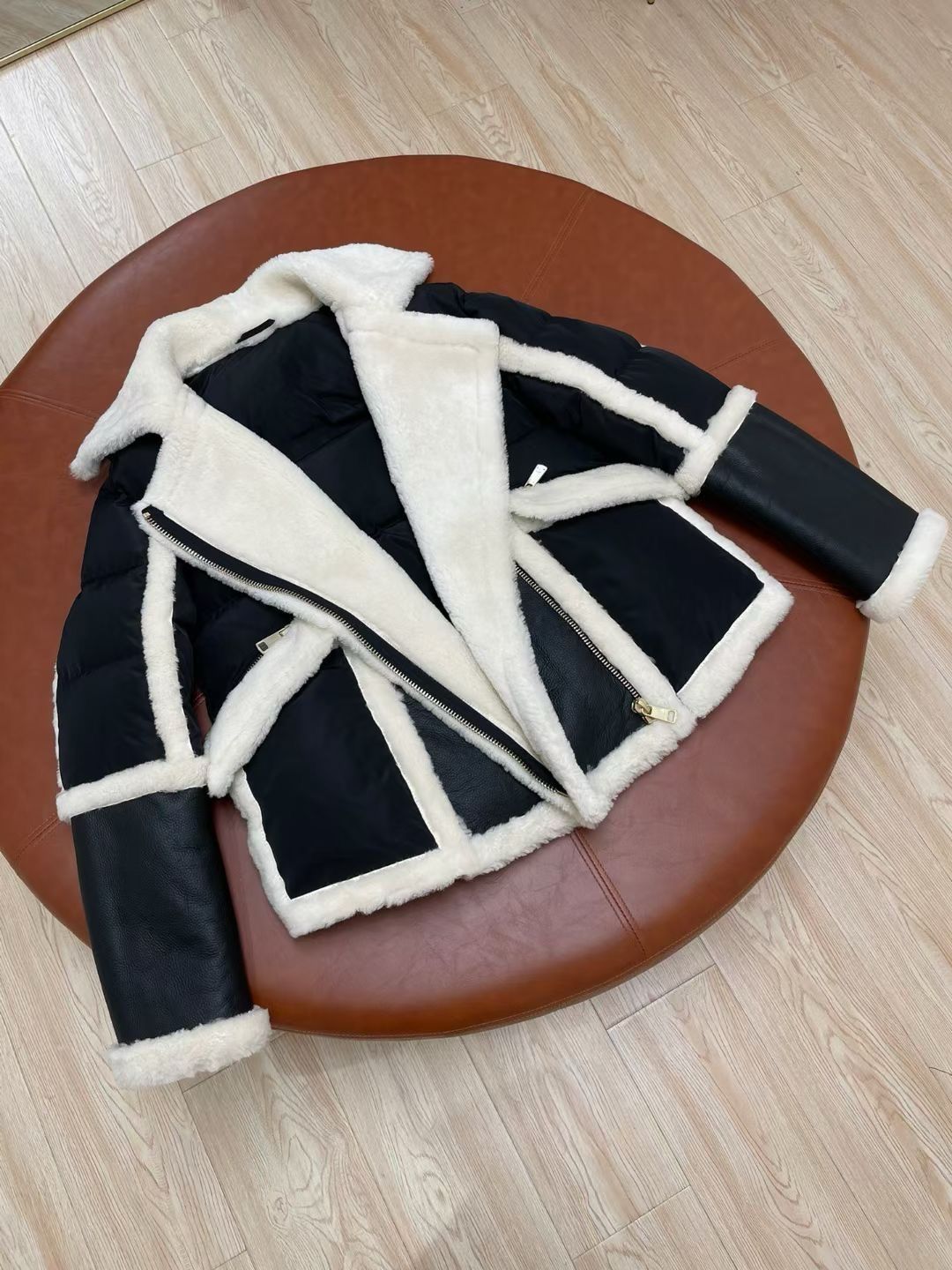 NB Garnier Shearling Puffer Jacket