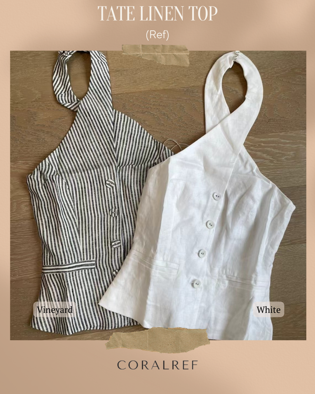 Ref Tate Linen Top
