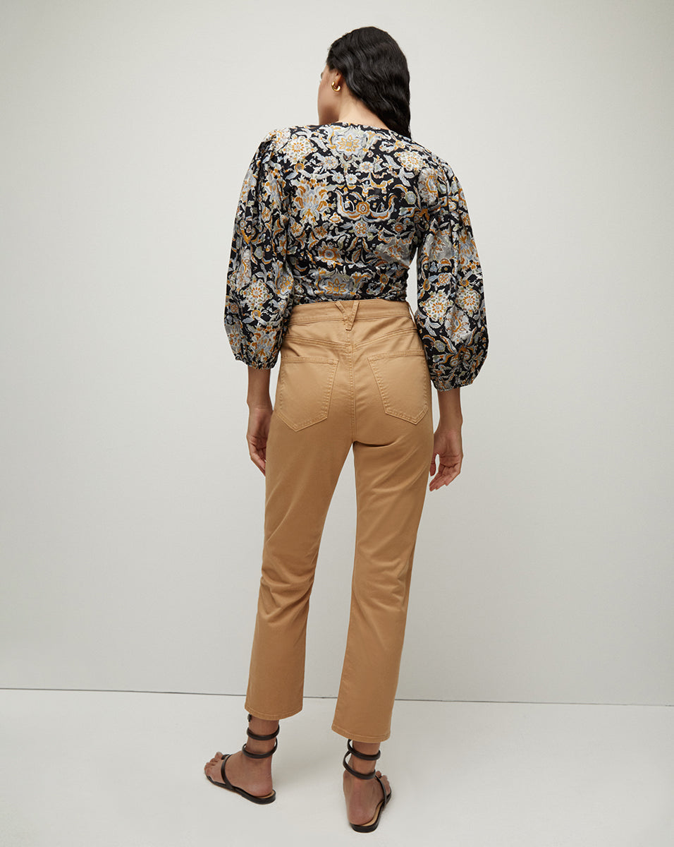 VB Breanna Poplin Top