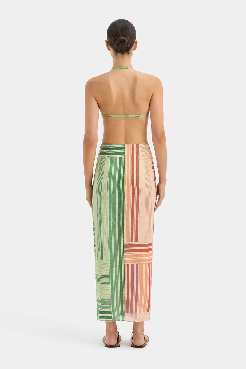 STL Marisol Twist Midi Skirt