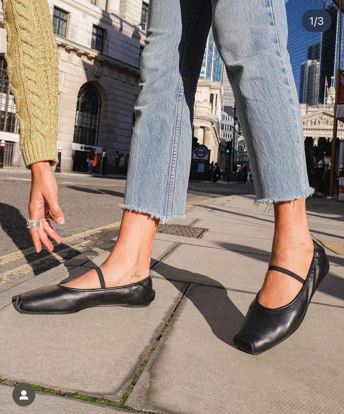 TB Runway Ballet Flats
