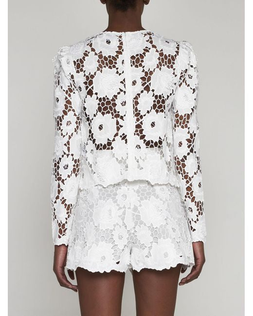 SP 3D Lace Cotton Shorts