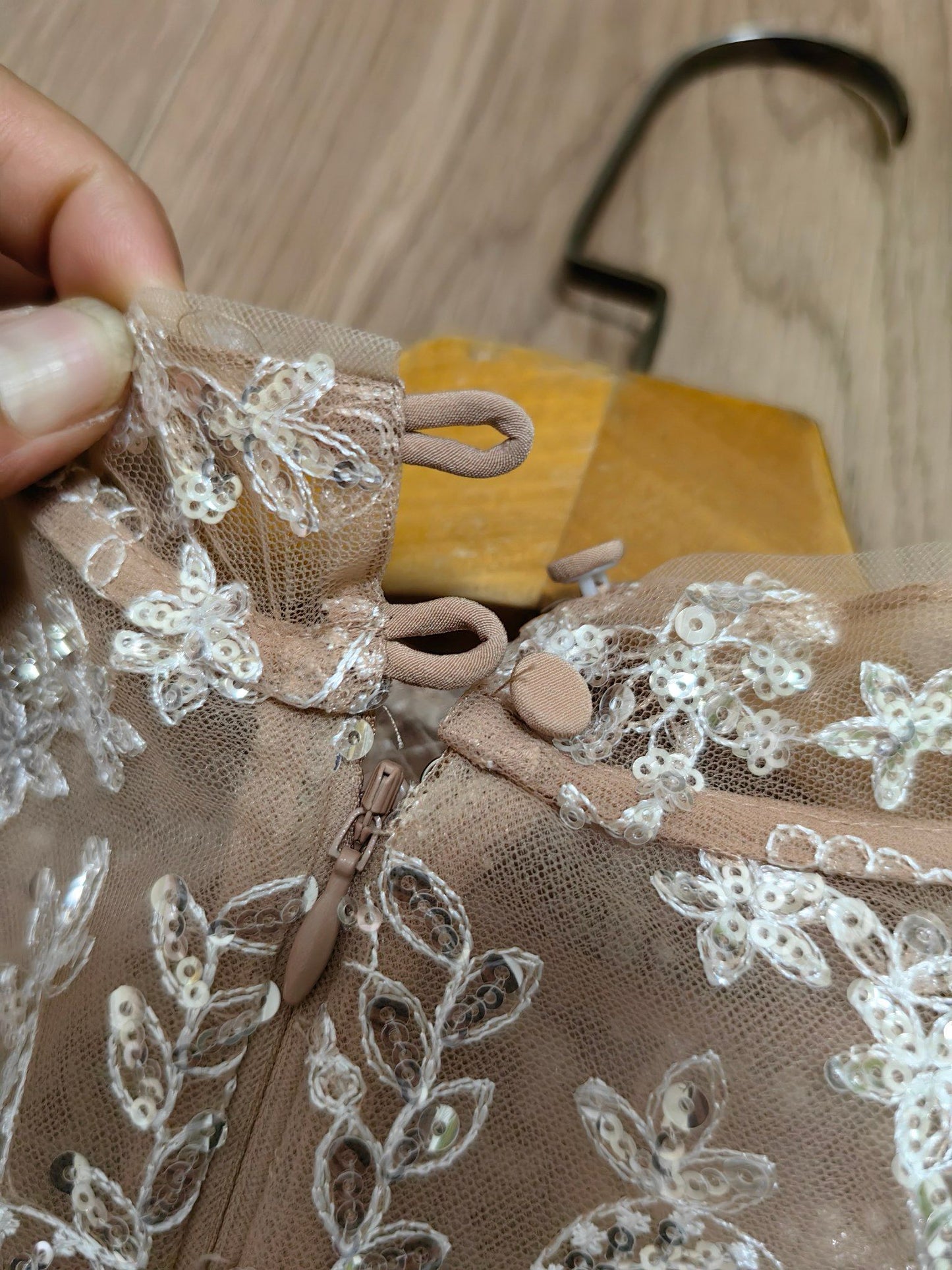 SP Paisley Sequin Mini Dress