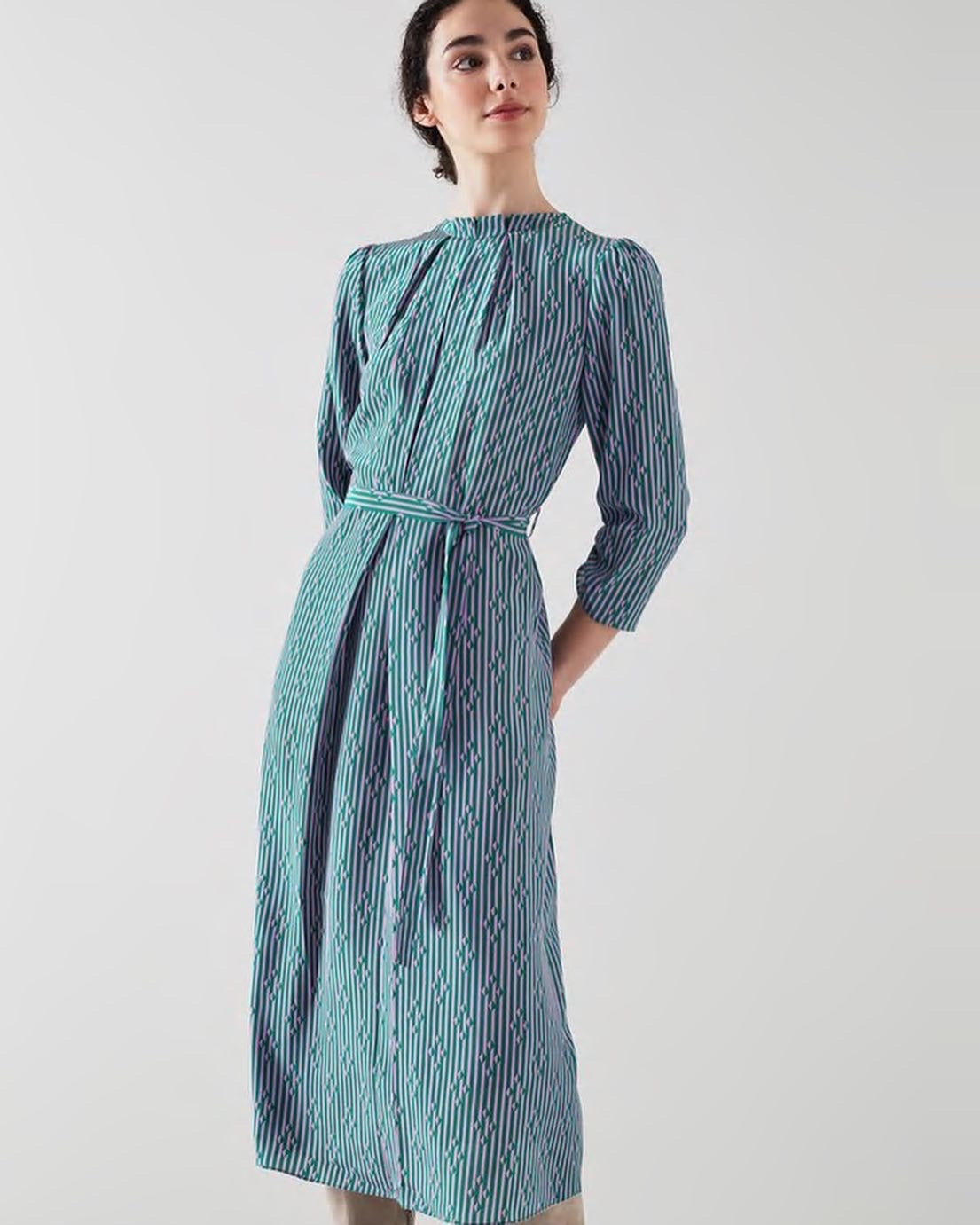 Lkb Brigette Silk Midi Dress