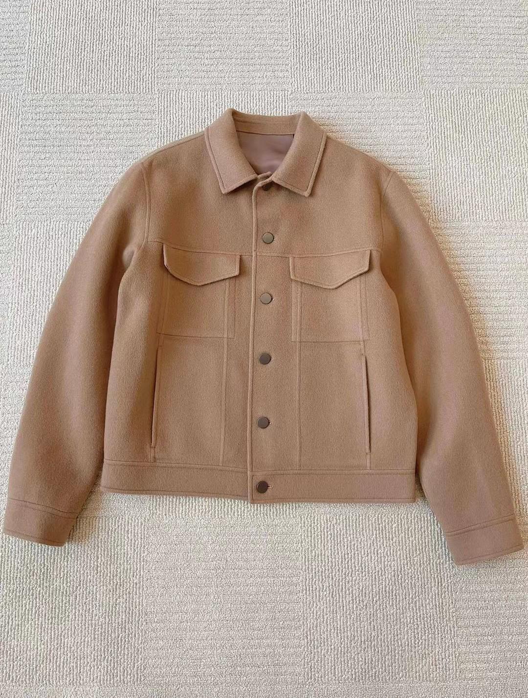 Thry Double Face Wool Cashmere Shirt Jacket