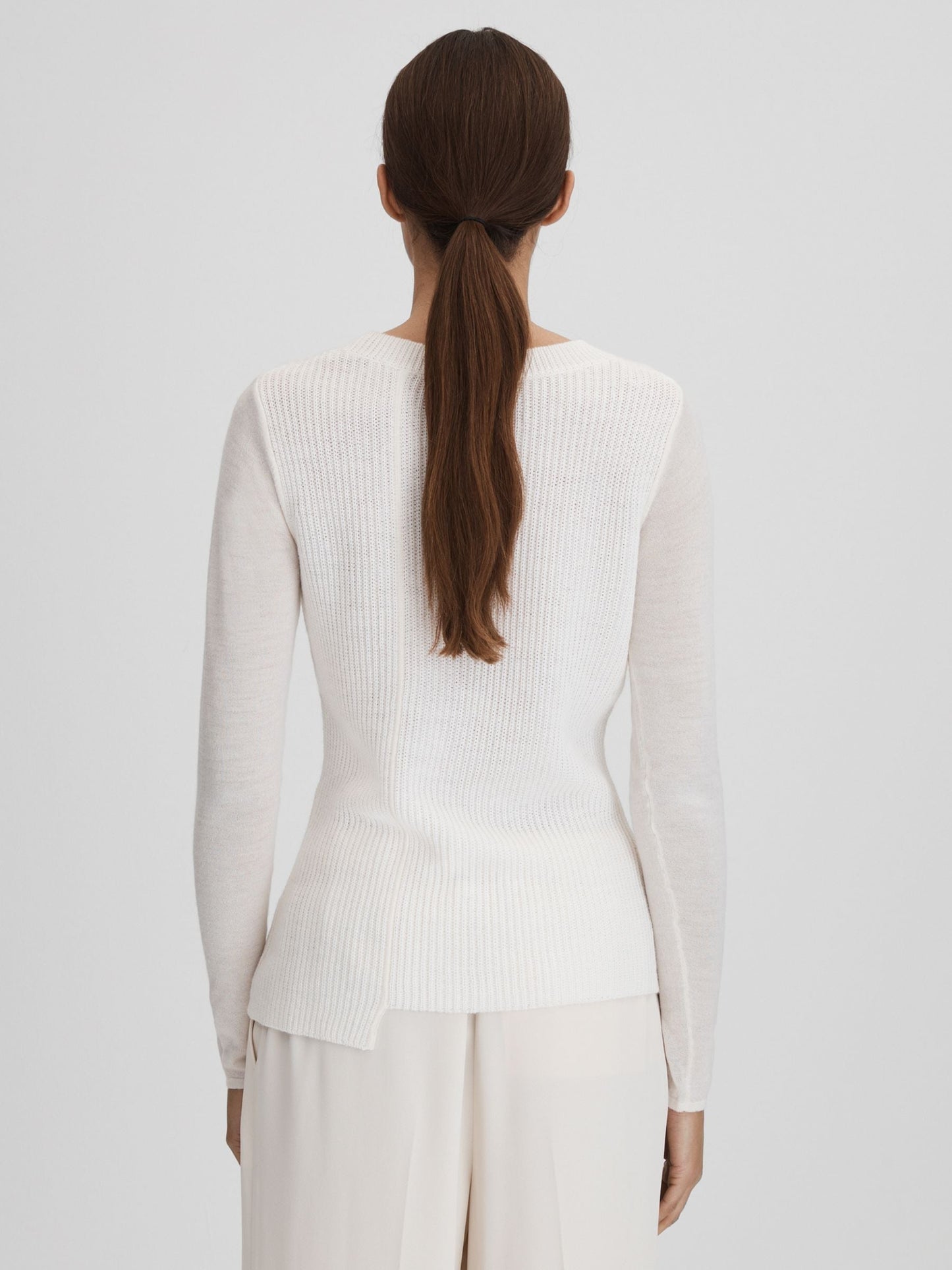 Rss Hazel Knitted Crew Neck Top