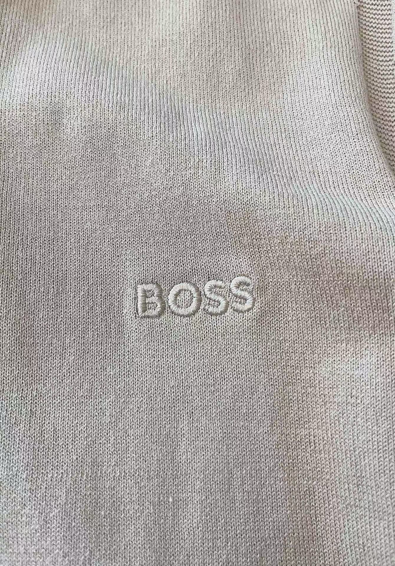 HB Men’s Cotton Blend Polo Sweater