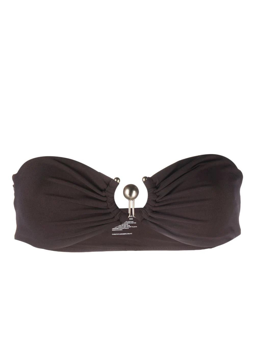 CE Brown Orbit Bikini Set