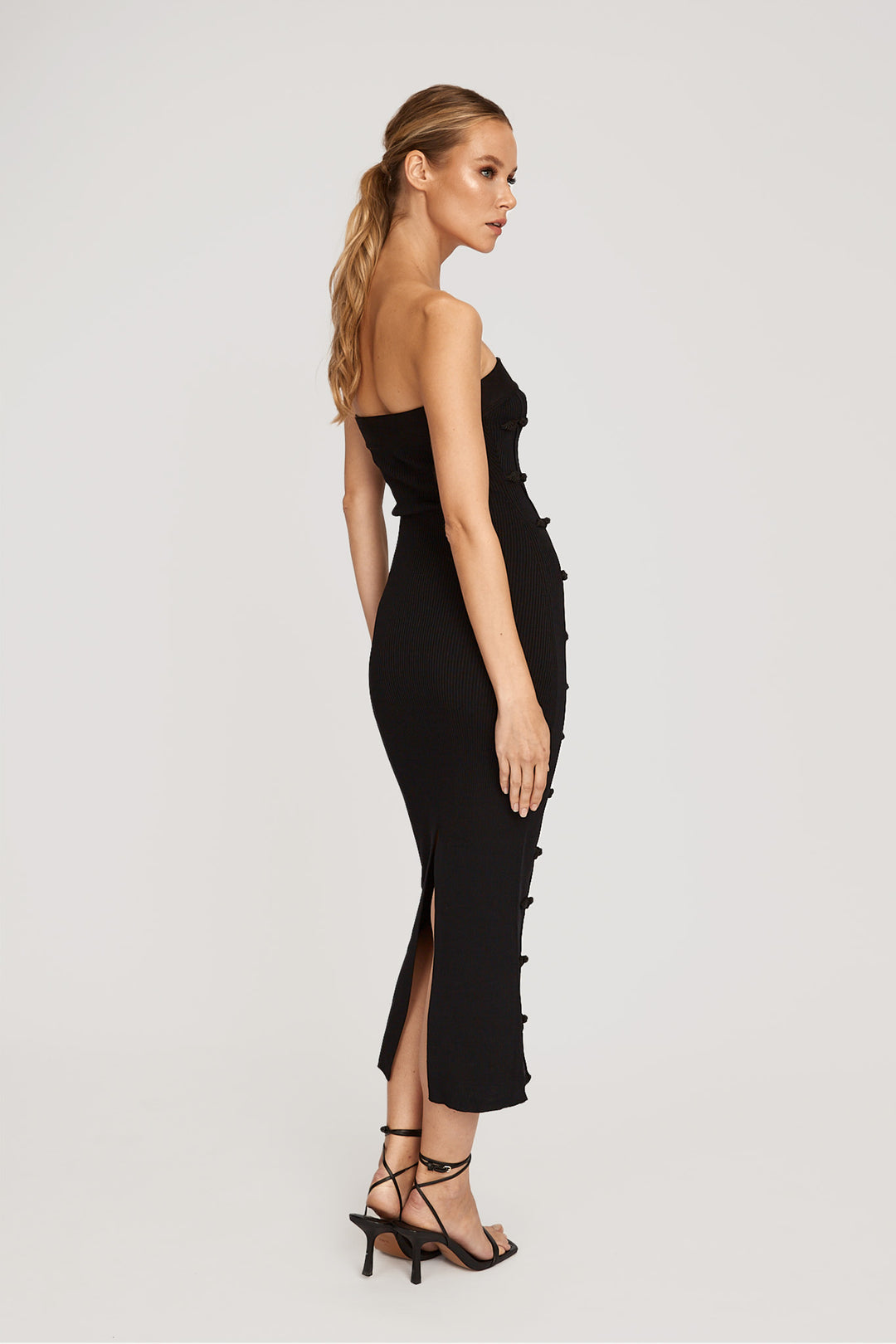 SL Jennifer Knit Strapless Mini Dress