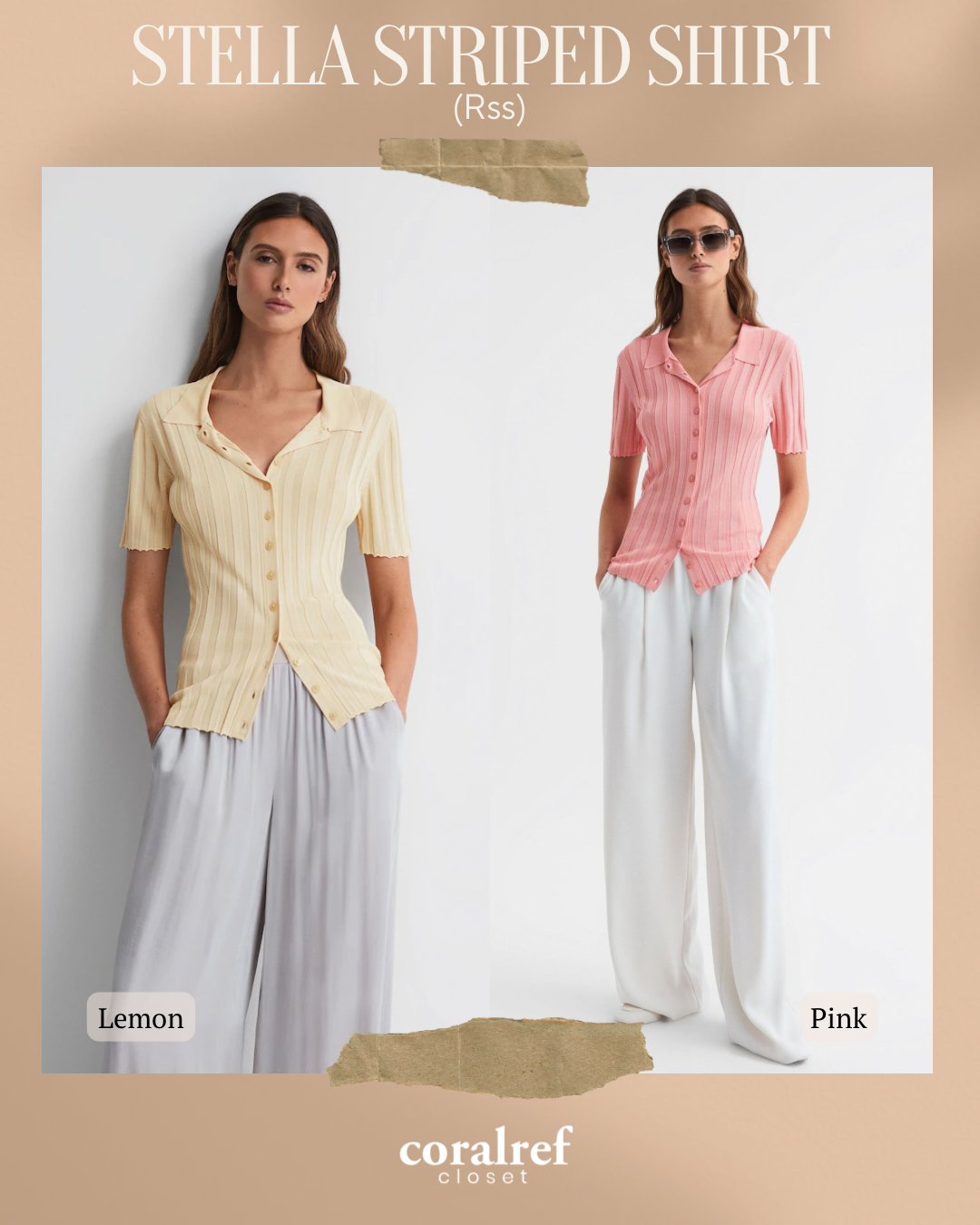 Rss Stella Striped Shirt