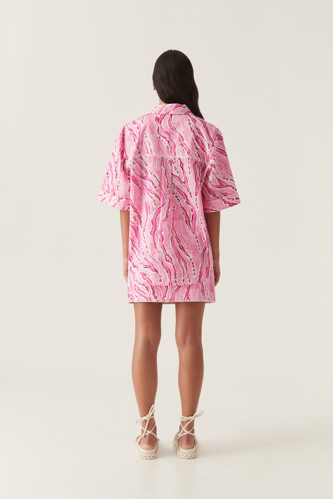Aj Blaze Stitch Oversized Shirt