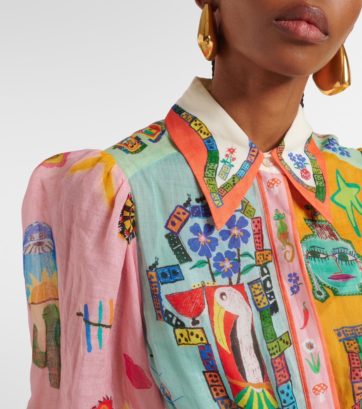 Alms Players Midi Shirtdress