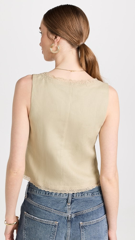 Ref Rosalie Linen Top
