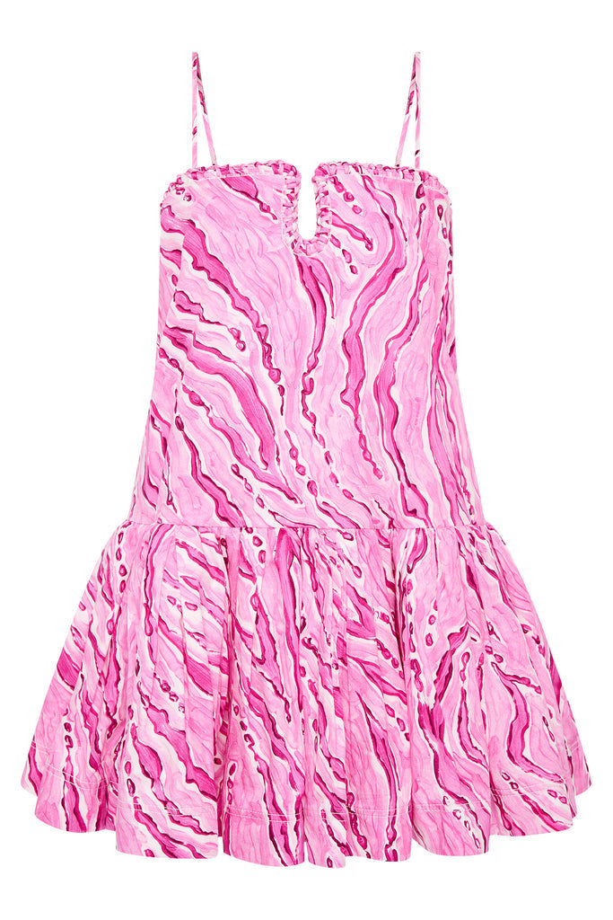 Aj Willow Sweetheart Mini Dress