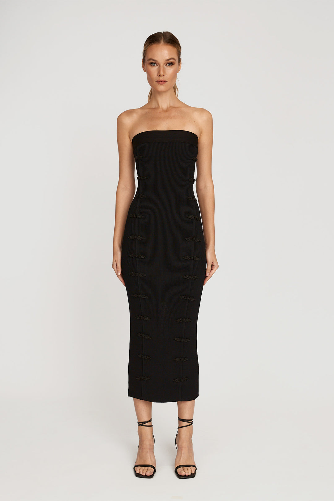 SL Jennifer Knit Strapless Mini Dress