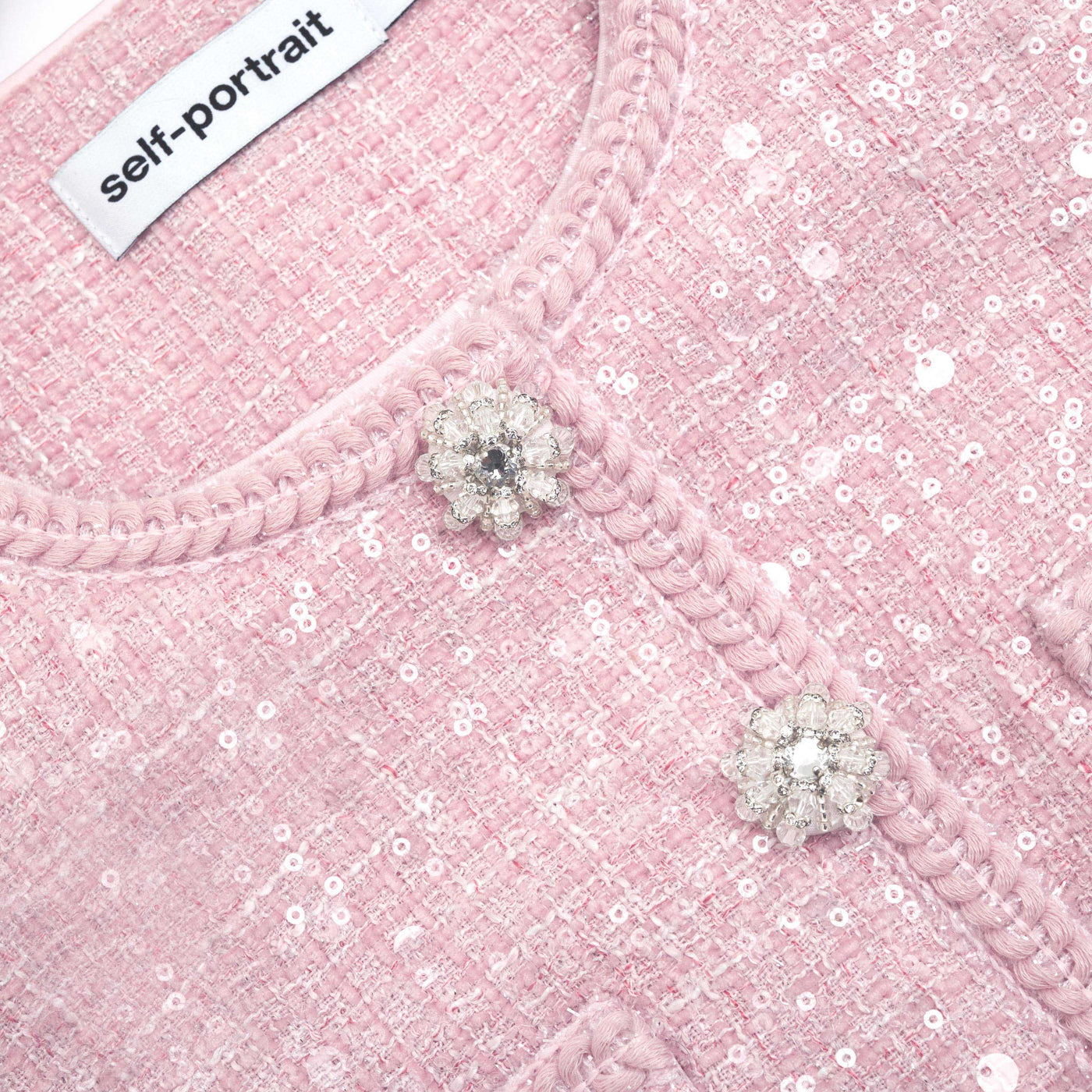 SP Pink Boucle Midi Dress
