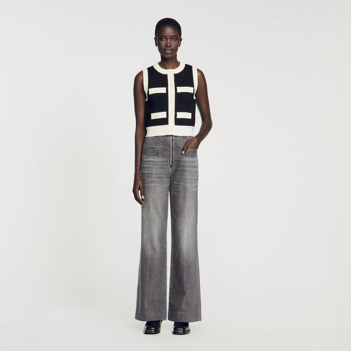 Sndr Sleeveless Cardigan