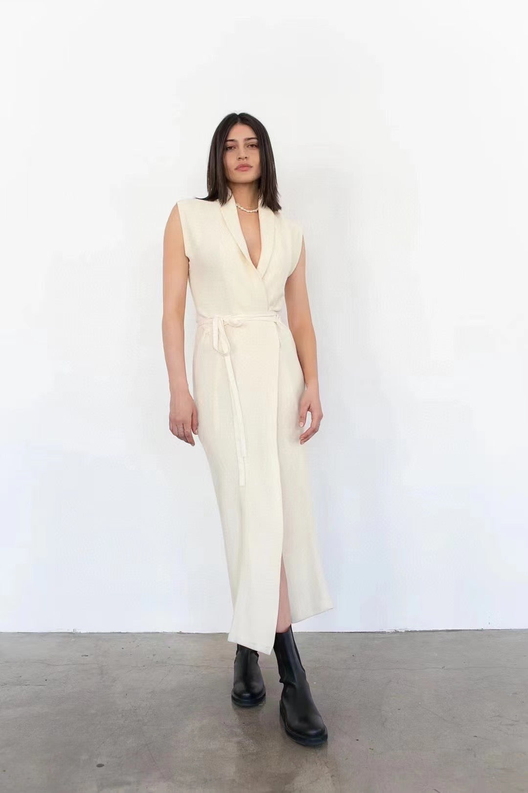 Trs Alex Maxi Knit Wrap Dress