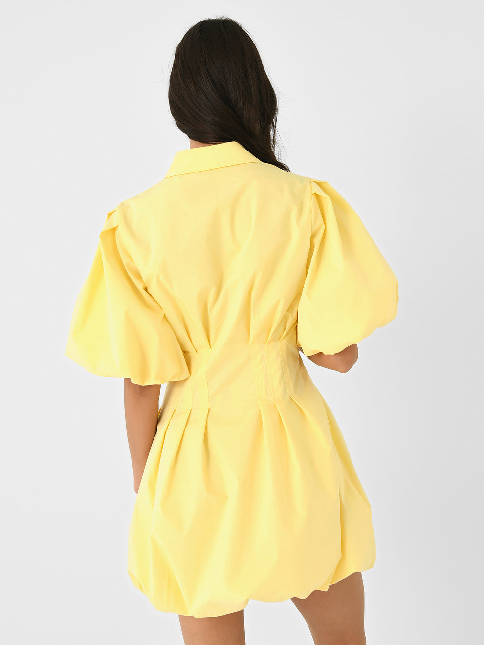 JS Cleo Balloon Poplin Mini Dress