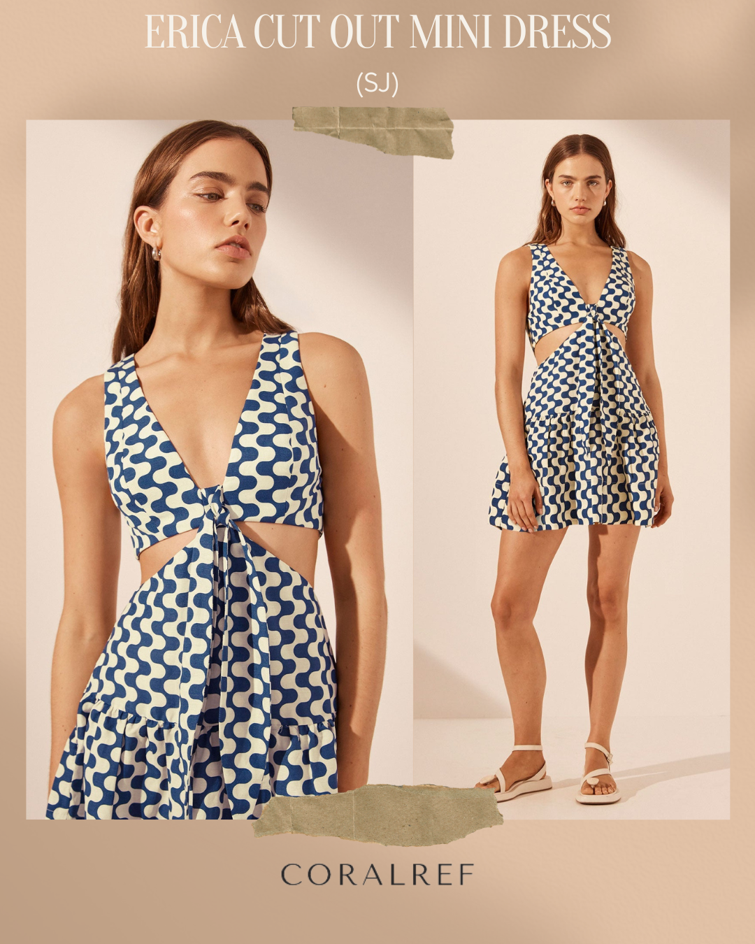 SJ Erica Cut Out Mini Dress