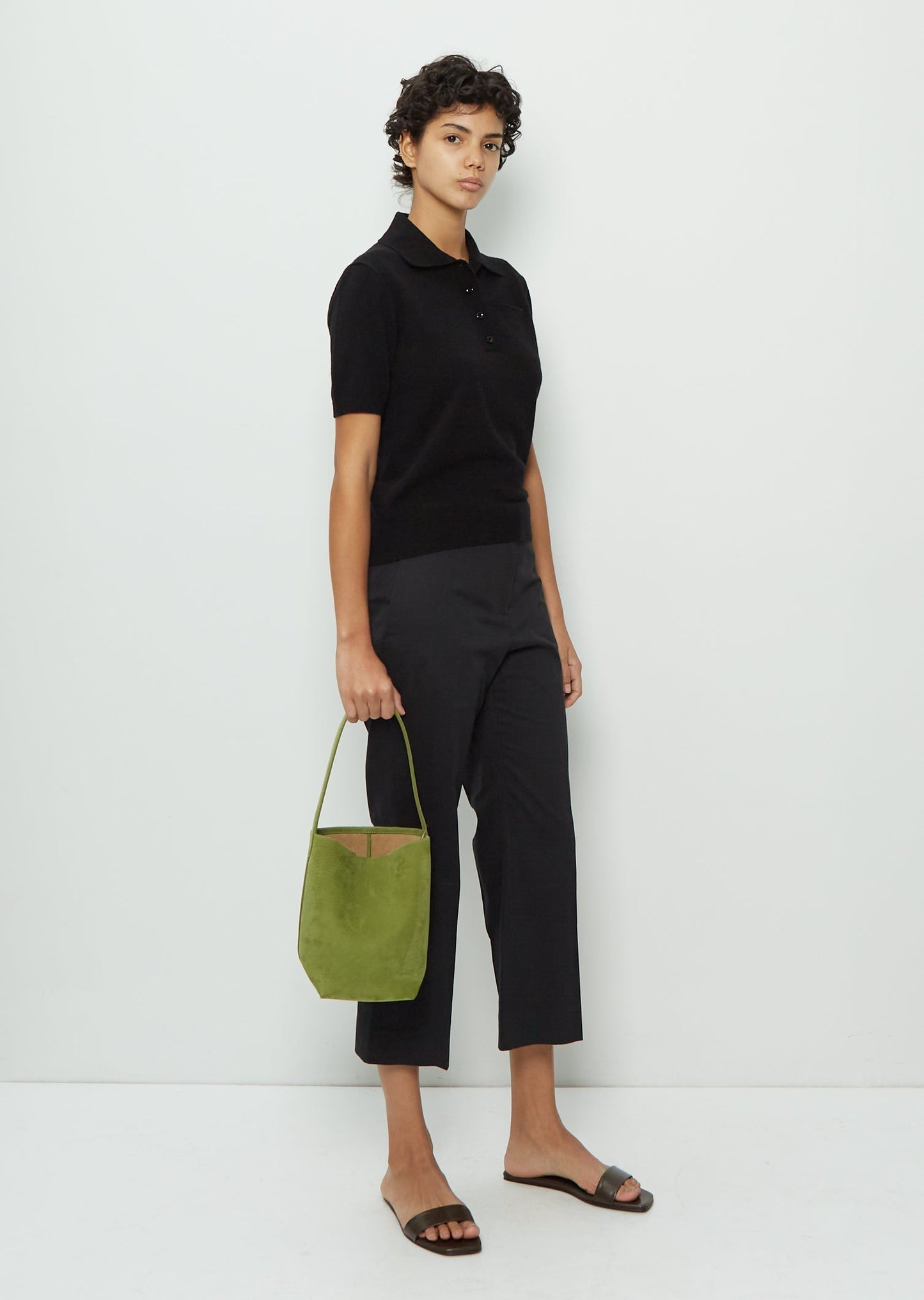 TR N/S Tote Bag Suede - Green
