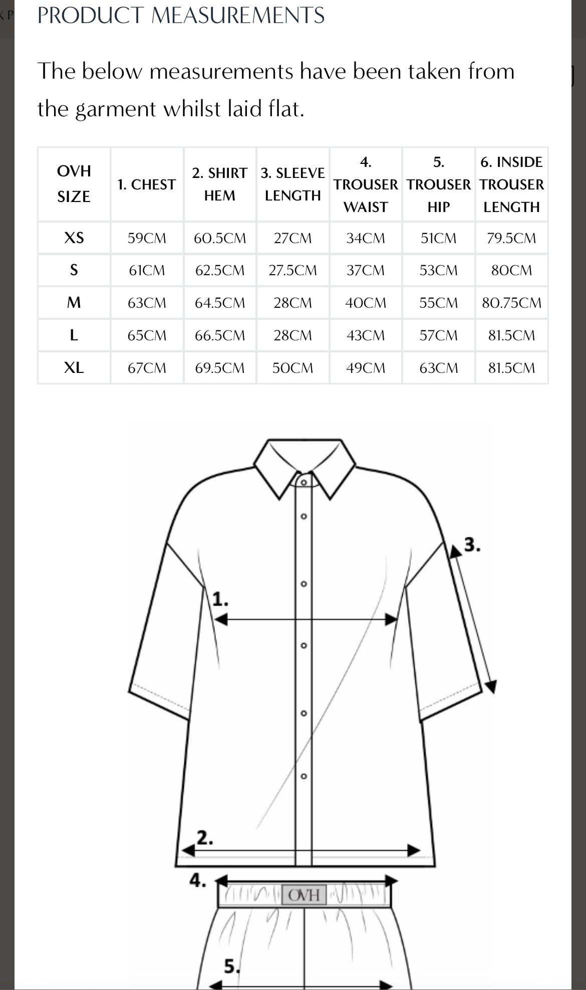 OVH Alabama Silk Crepe de Chine Pajamas Set