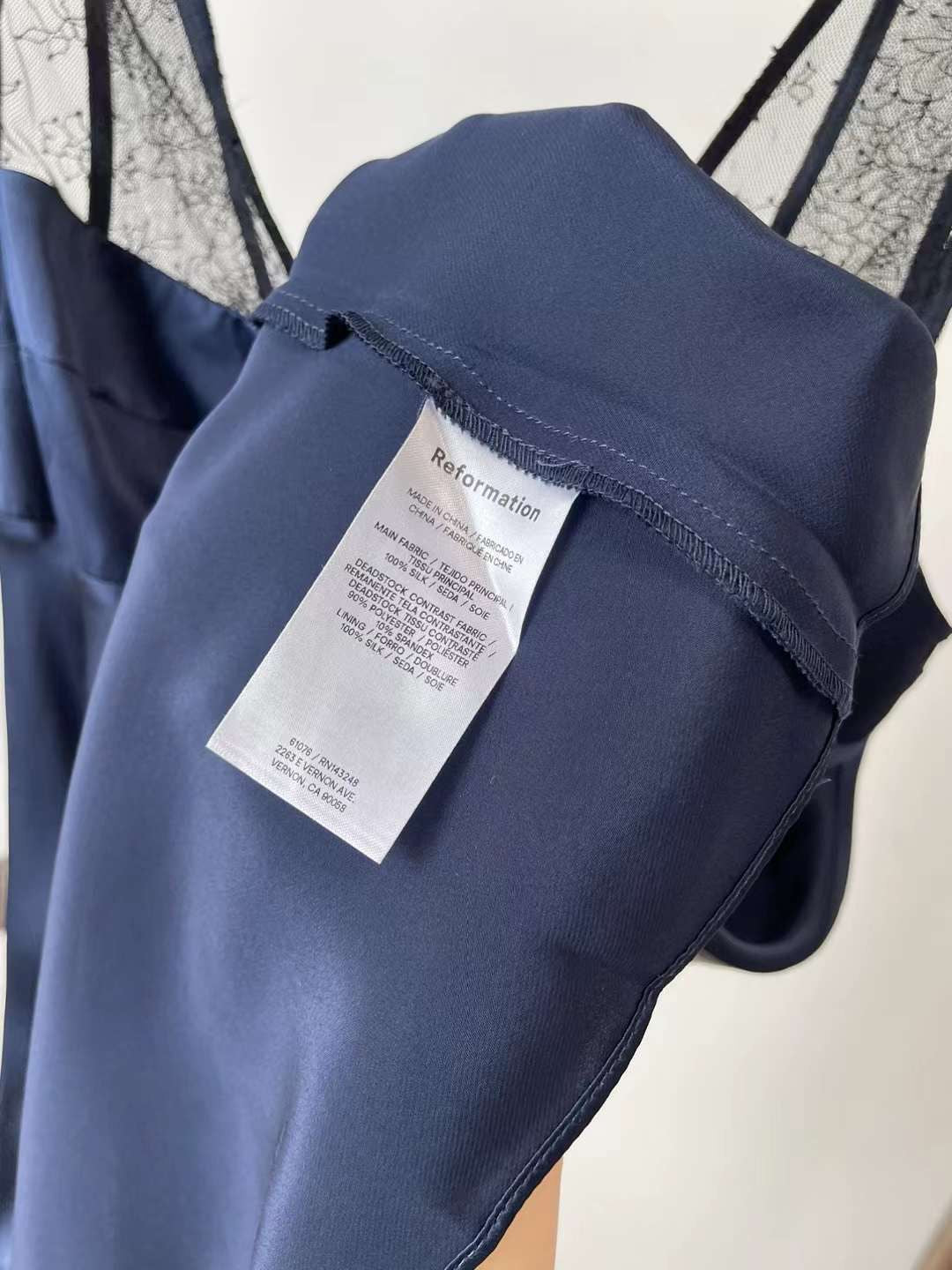 Ref Robbie Silk Mini Dress