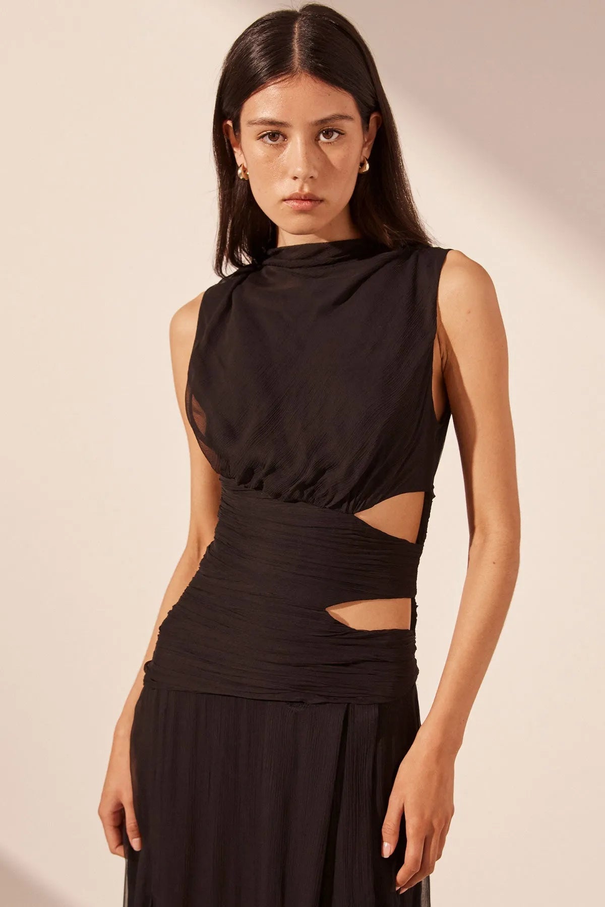 SJ Claude Cut Out Maxi Dress