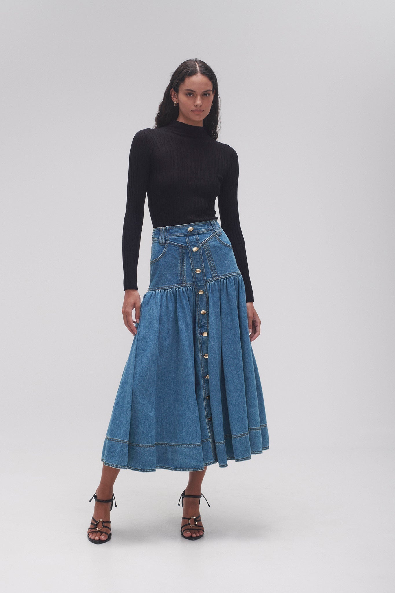 Aj Belmond Midi Skirt