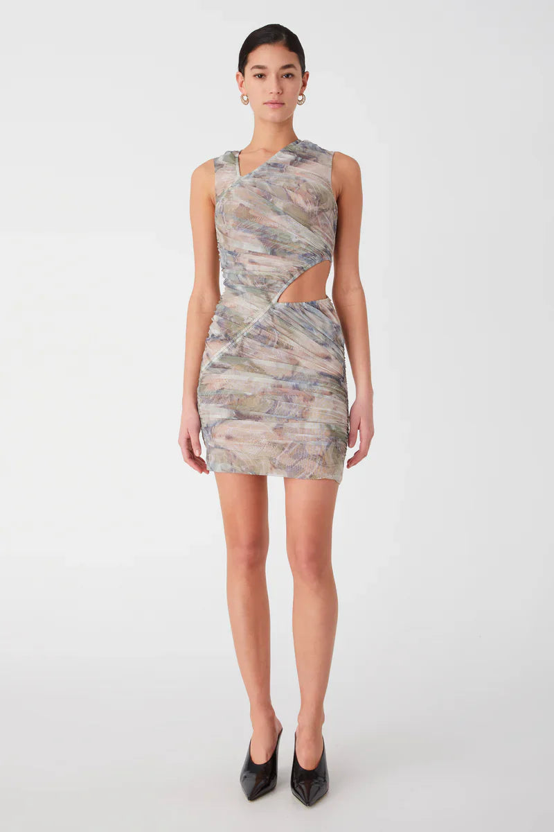 Msh Itzel Mesh Mini Dress