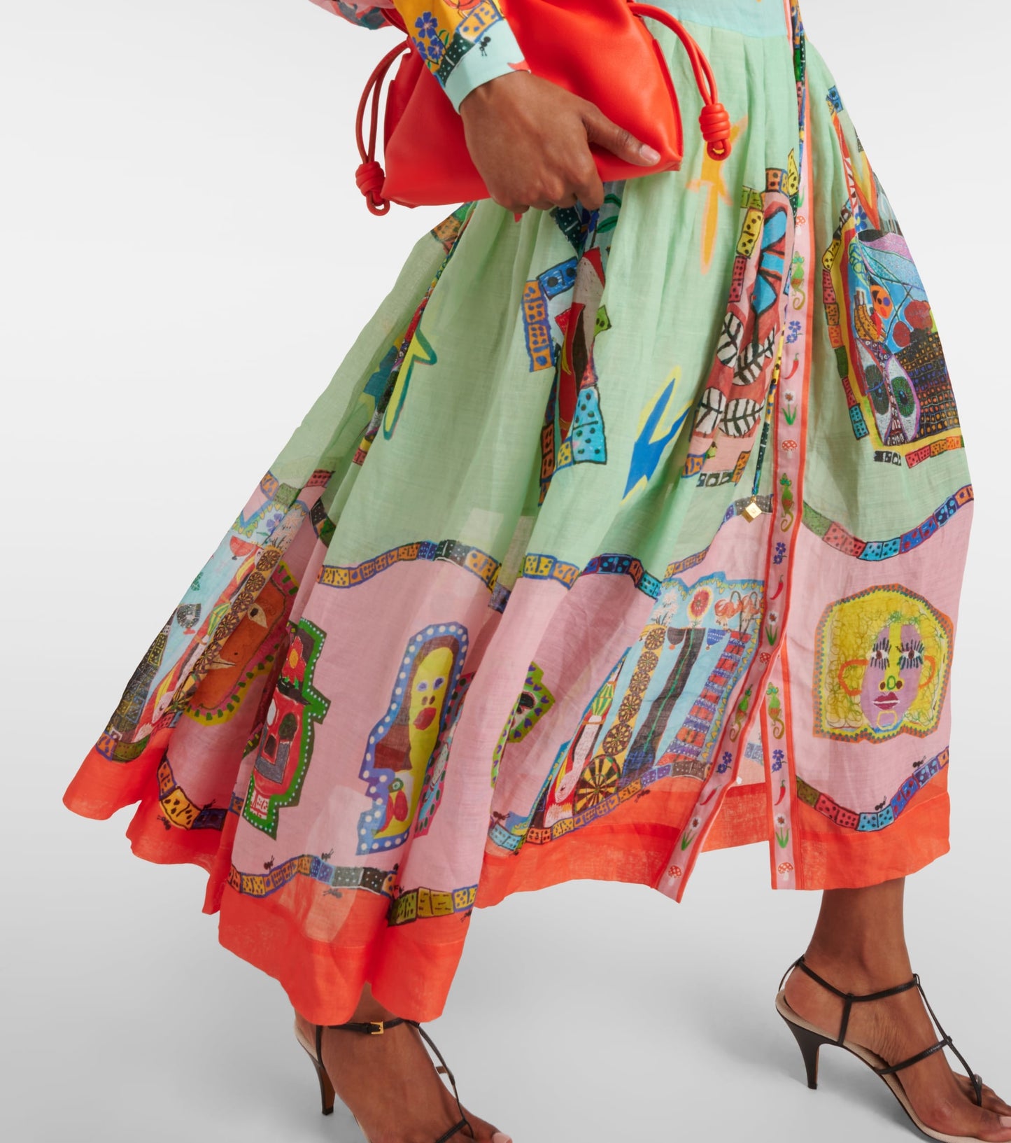Alms Players Midi Shirtdress