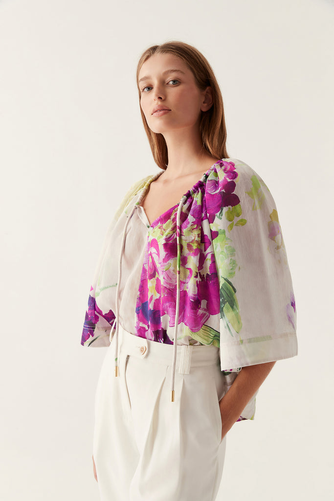 Aj Bridget Bell Sleeve Blouse