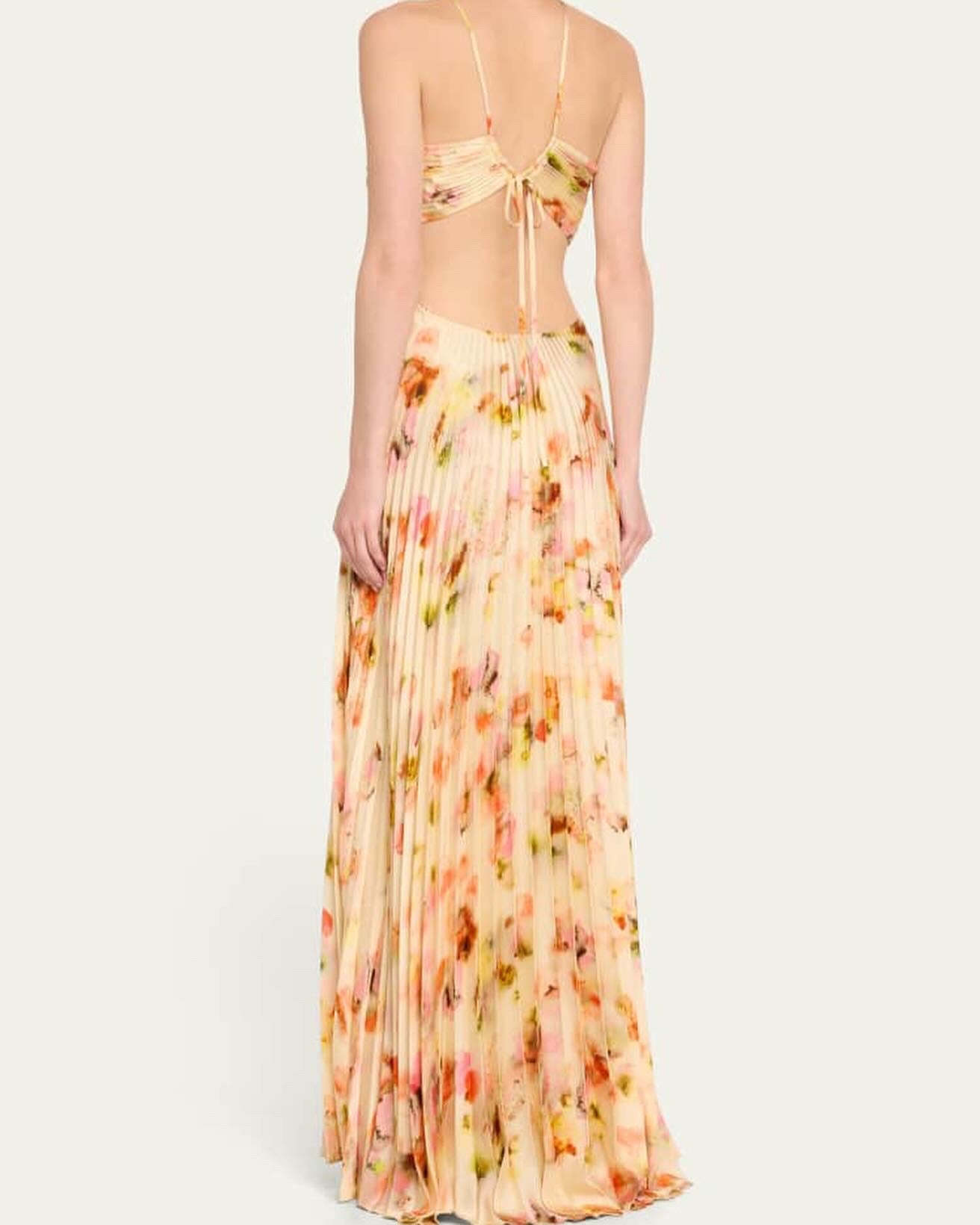 ALC Moira Halter Maxi Dress