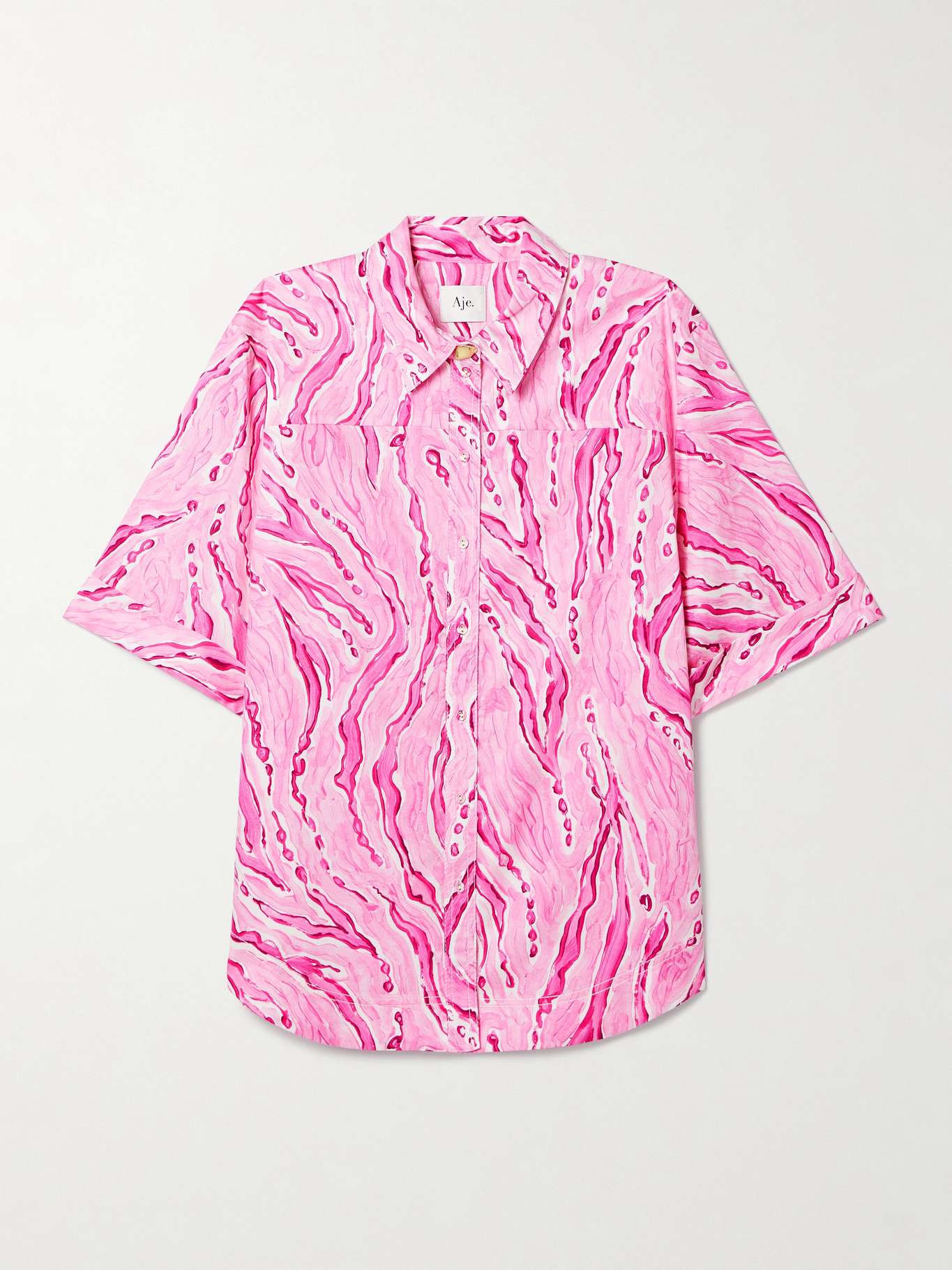 Aj Blaze Stitch Oversized Shirt