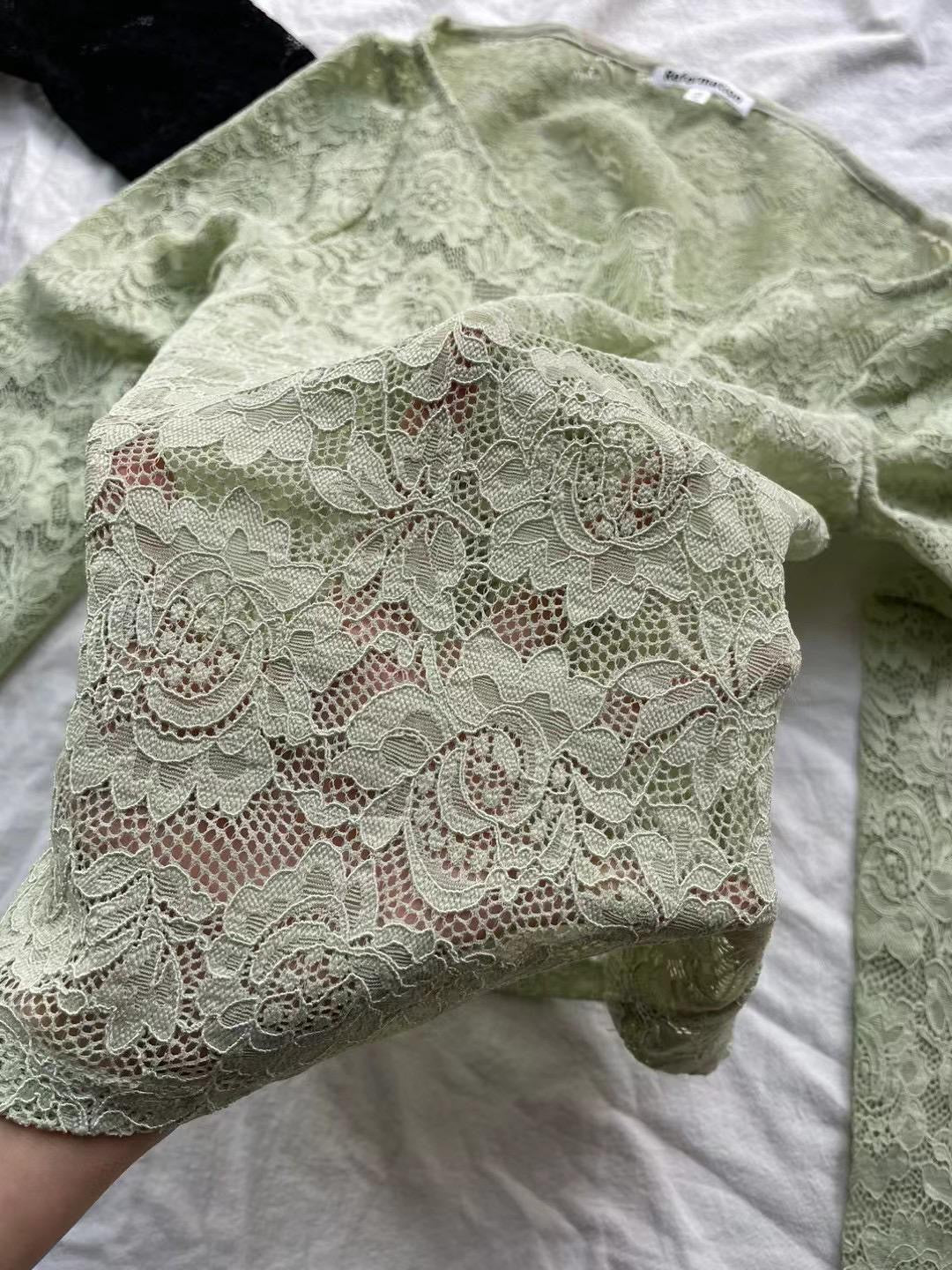 Ref Adriano Lace Knit Top