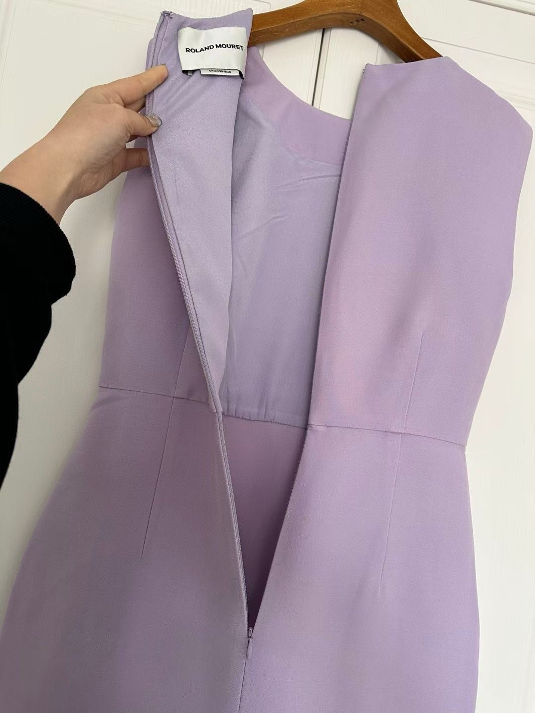 RM Wool Silk Midi Dress