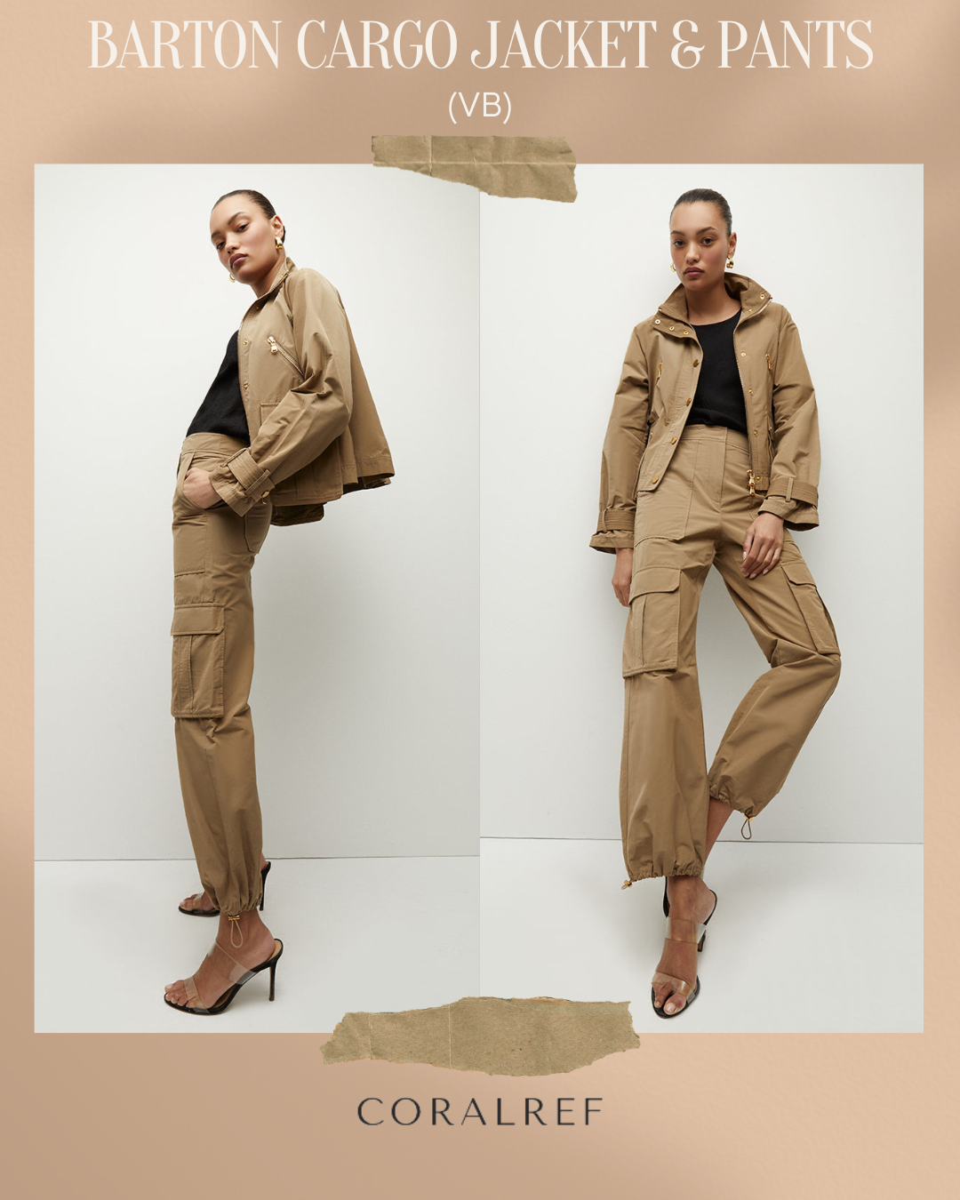 VB Barton Cargo Jacket & Pants Set
